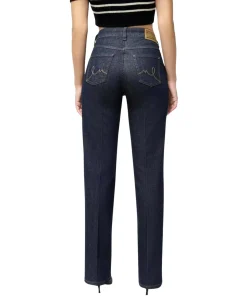 MAC Jeans Laura in Rinse-Waschung mit Flared Fit