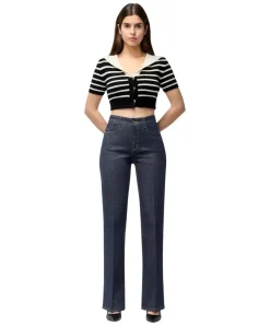 MAC Jeans Laura in Rinse-Waschung mit Flared Fit