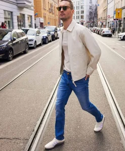 MAC Jeans Modern Fit Arne Pipe in Venice Blue Used