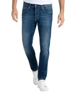 Mac Jeans Modern Fit Arne Pipe in blauer Vintage Optik