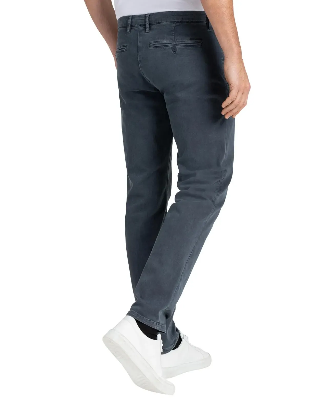 Mac Jeans Modern Fit Drivers Pants in Blue Grey
