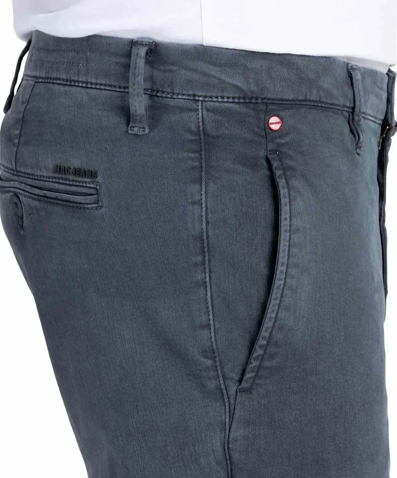 Mac Jeans Modern Fit Drivers Pants in Blue Grey