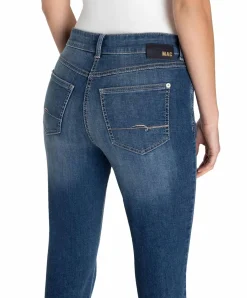 Mac Jeans Slim Fit Angela in trendiger Simple Waschung