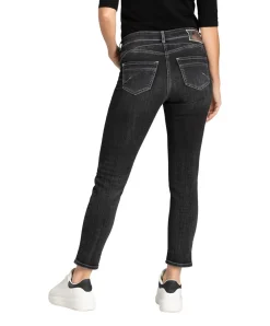Mac Jeans Slim Fit Rich Slim in dunklem Anthra Used