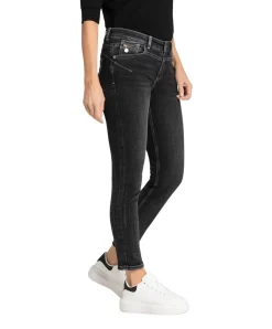 Mac Jeans Slim Fit Rich Slim in dunklem Anthra Used