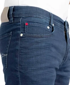 Mac Jog’n Bermuda Herren Shorts in dunklem Indigo Used