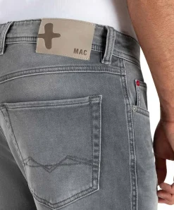 Mac Jog‘n Jeans aus Sweat Denim in mittelgrauer Waschung
