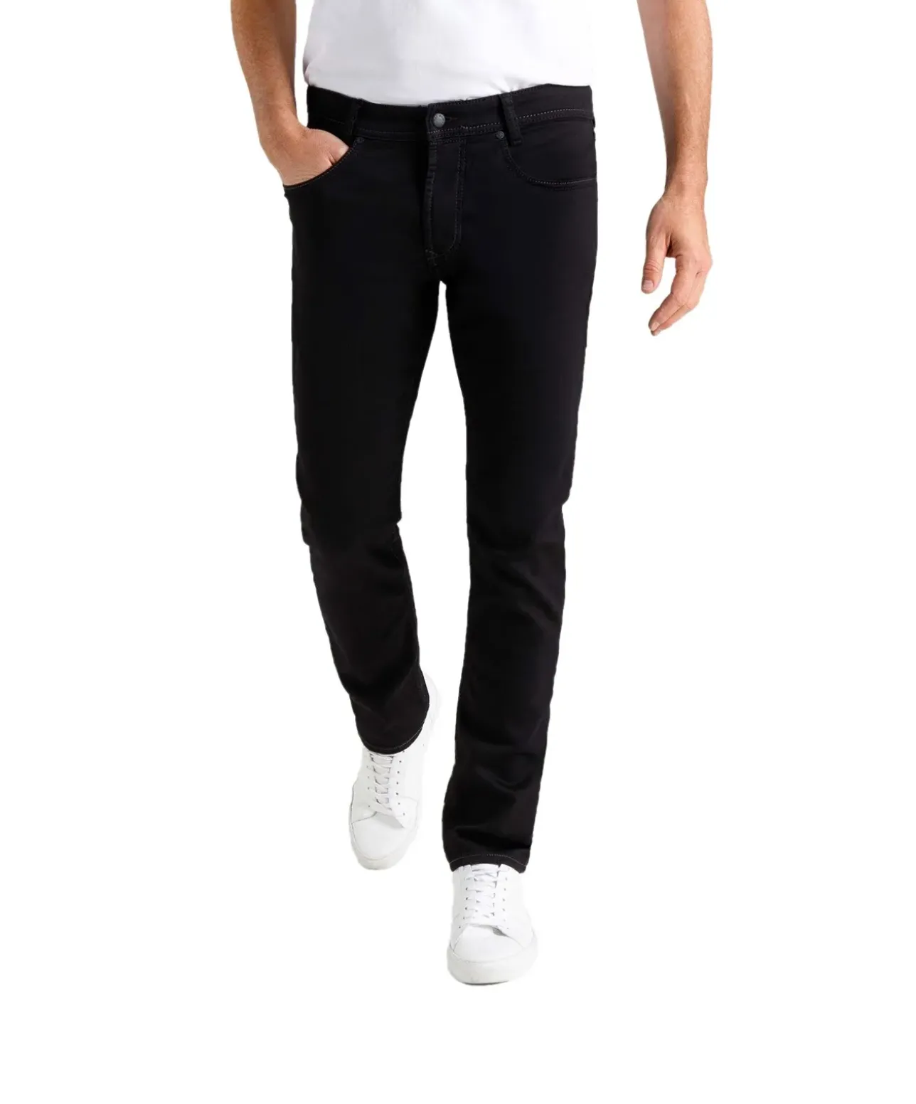 MAC Jog'n Jeans aus Sweat Qualität in Schwarz