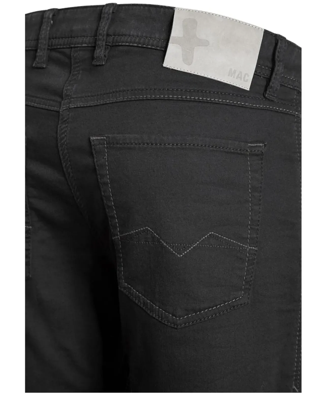 MAC Jog'n Jeans aus Sweat Qualität in Schwarz