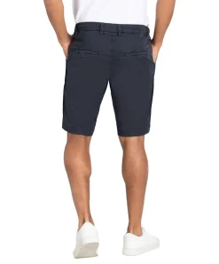 Mac Jog'n Short aus Sweat Denim in Dunkelblau