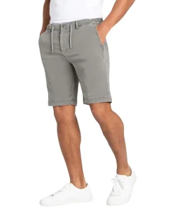 Mac Jog'n Short aus Sweat Denim in Leaf Green