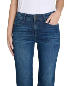 MAC Laura Jeans Flared in Vintage Blue