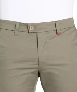 Mac Lennox Chino Hose in grünem Leaf Green