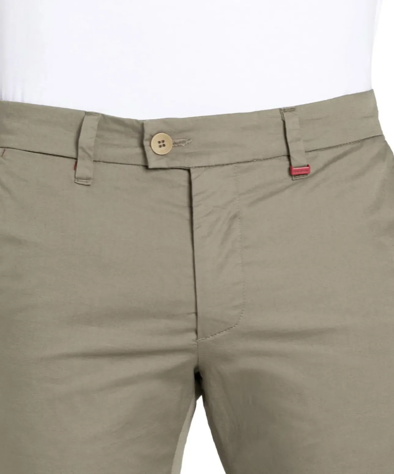 Mac Lennox Chino Hose in grünem Leaf Green