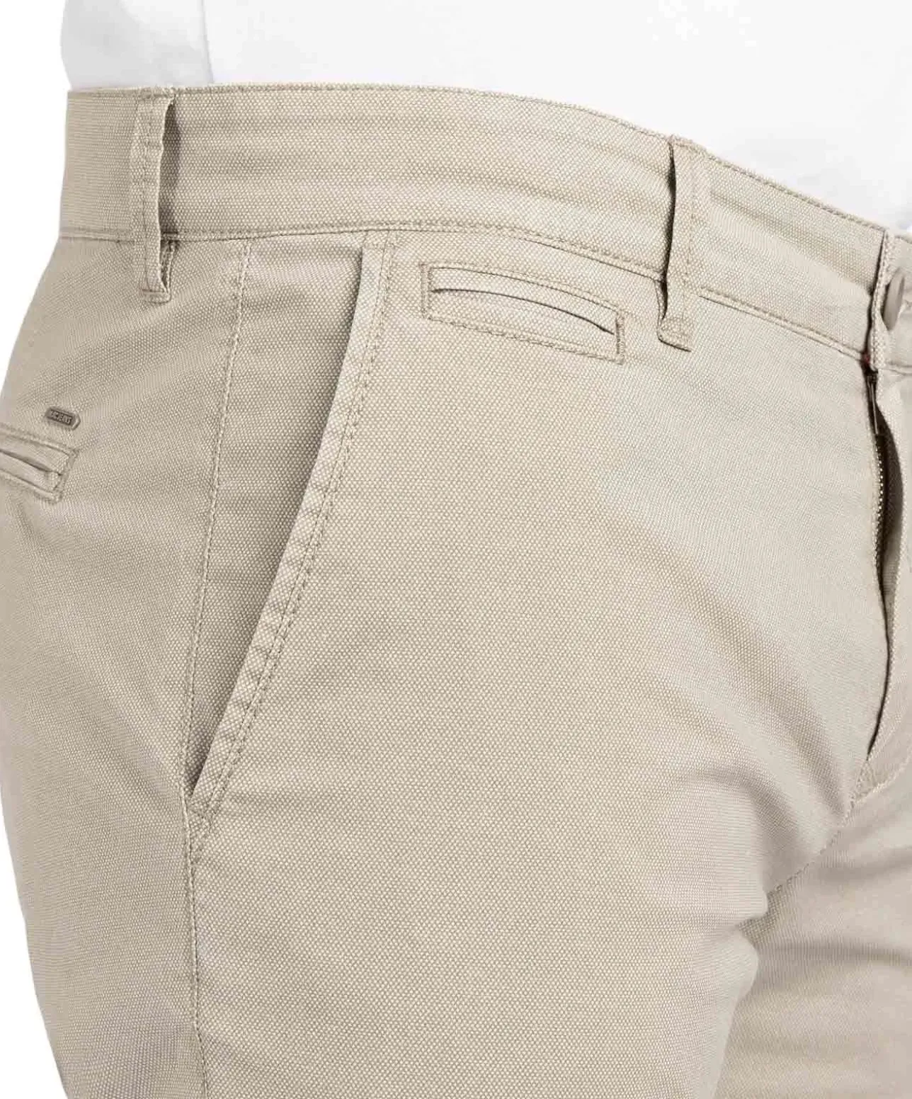 MAC Lennox Chino Printed in Caffe Latte