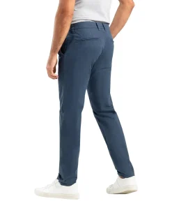 MAC Lennox Chinohose in Blau mit Minimal Print