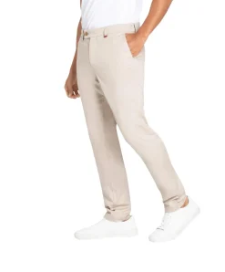 Mac Lennox Hose im Chino Stil in beiger Optik