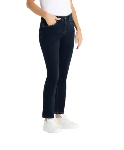 Mac Melanie Jeans Straight Leg in Dark Rinsewash