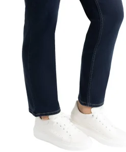 Mac Melanie Jeans Straight Leg in Dark Rinsewash