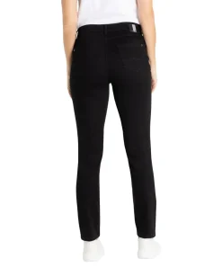 MAC Melanie Jeans Straight Leg Black Black