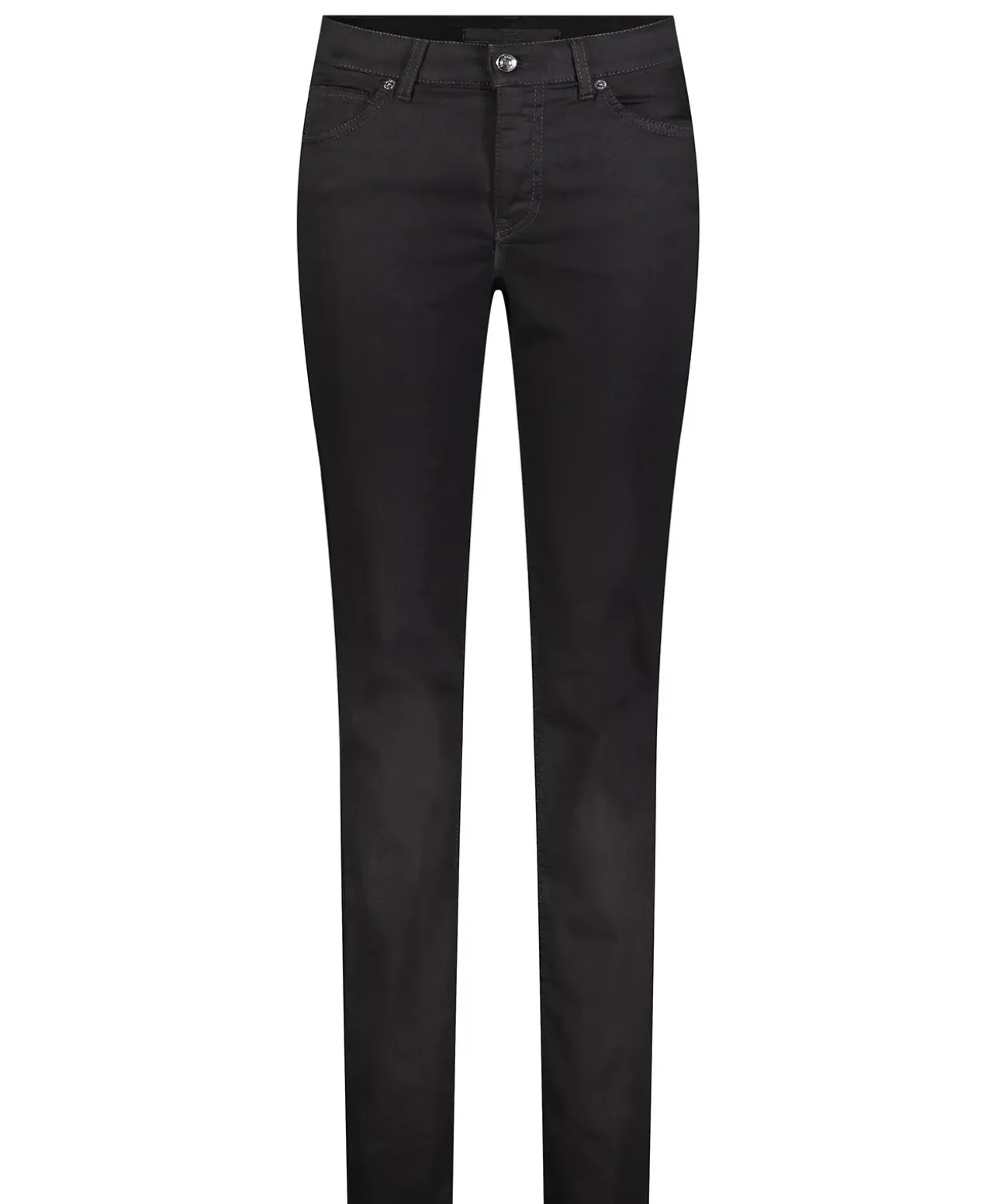 MAC Melanie Jeans Straight Leg Black Black