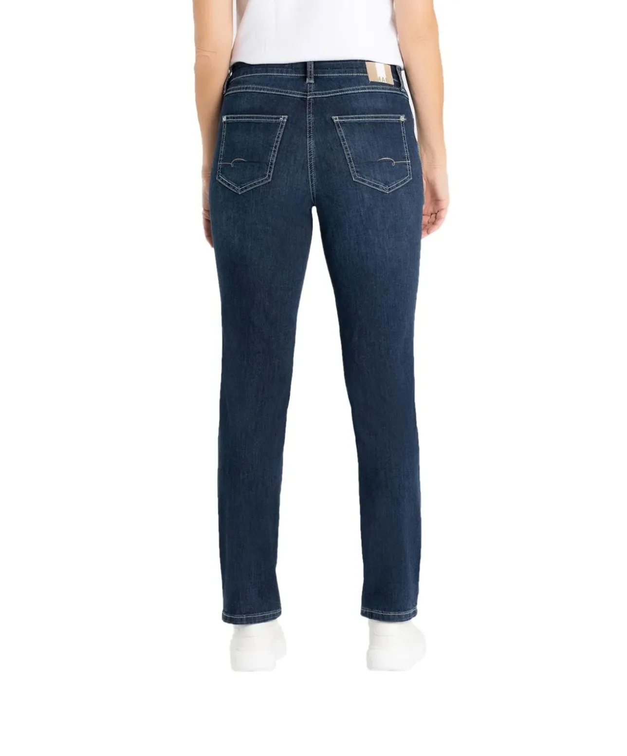 MAC Melanie Jeans Straight Leg in New Basic Wash