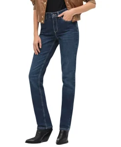 MAC Melanie Jeans Straight Leg in New Basic Wash