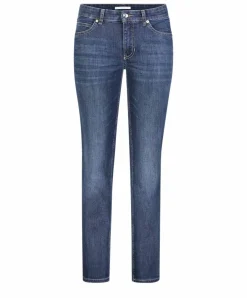MAC Melanie Jeans Straight Leg in New Basic Wash