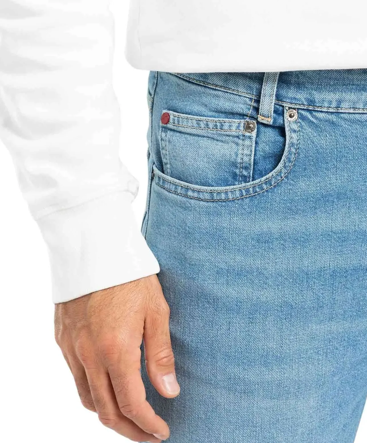 MAC Rick Jeans in Summer Bleach mit Comfort Fit