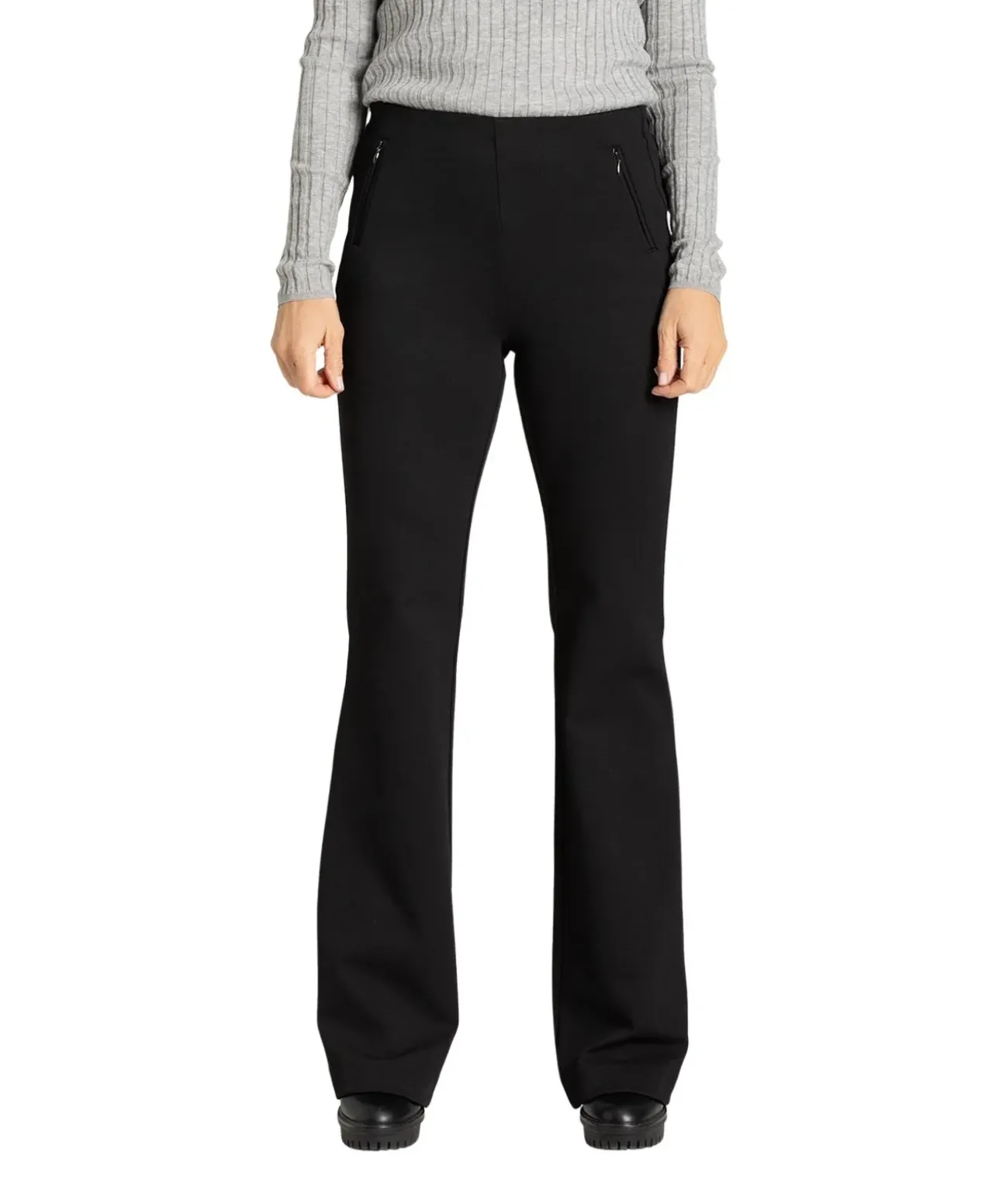 Mac Schlupfhose Boot Zip in Schwarz