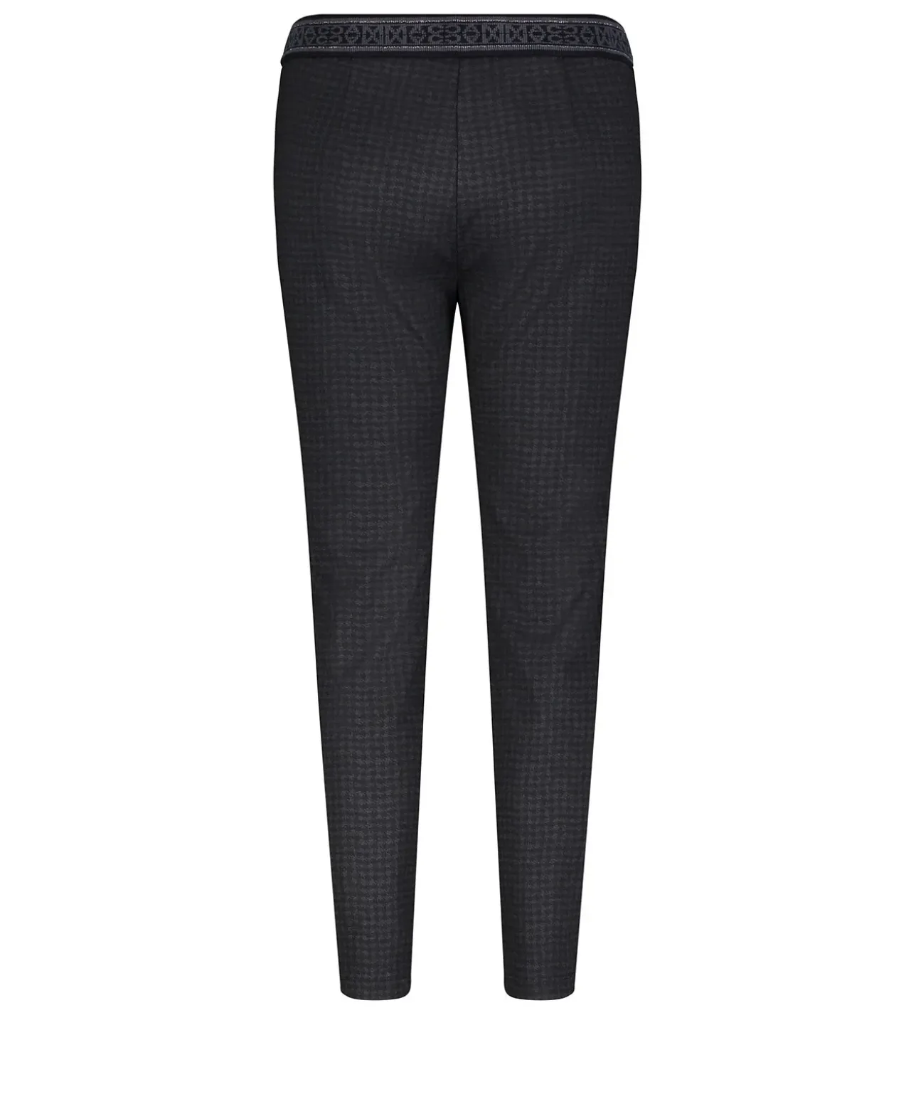 Mac Schlupfhose Easy Smart in dunkel mit Muster