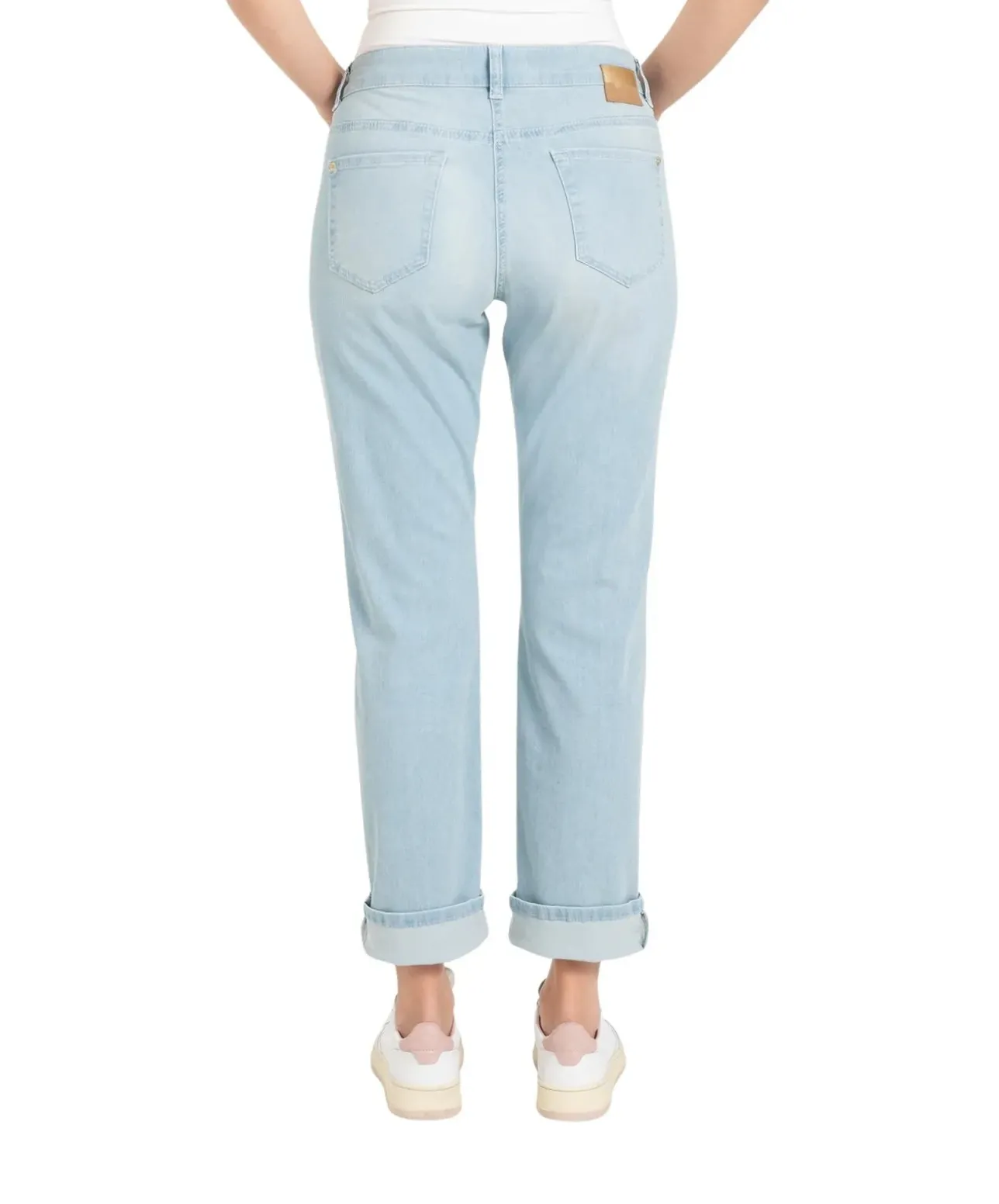 MAC Straight Jeans Sue Relax in Hellblau