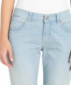 MAC Straight Jeans Sue Relax in Hellblau