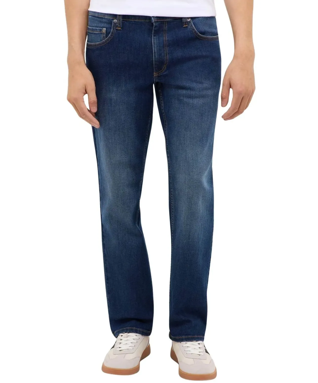 Mustang Big Sur Jeans in dunkelblauer Waschung