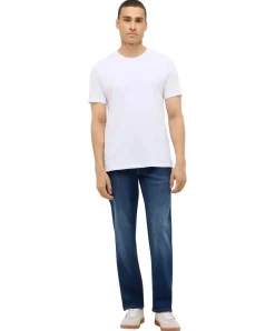 Mustang Big Sur Jeans in dunkelblauer Waschung