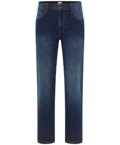 Mustang Big Sur Jeans in dunkelblauer Waschung