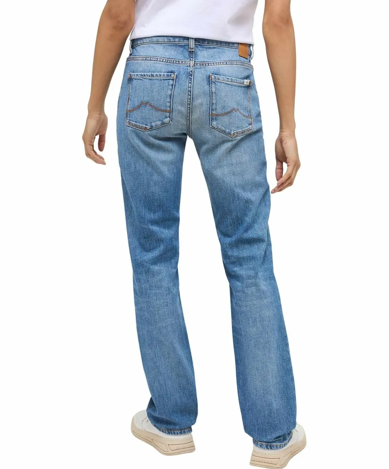 Mustang Crosby Jeans Straight Fit in hellblauer Waschung
