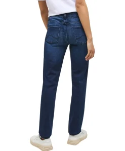 Mustang Crosby Relaxed Slim fit Jeans in dunkelauer Optik