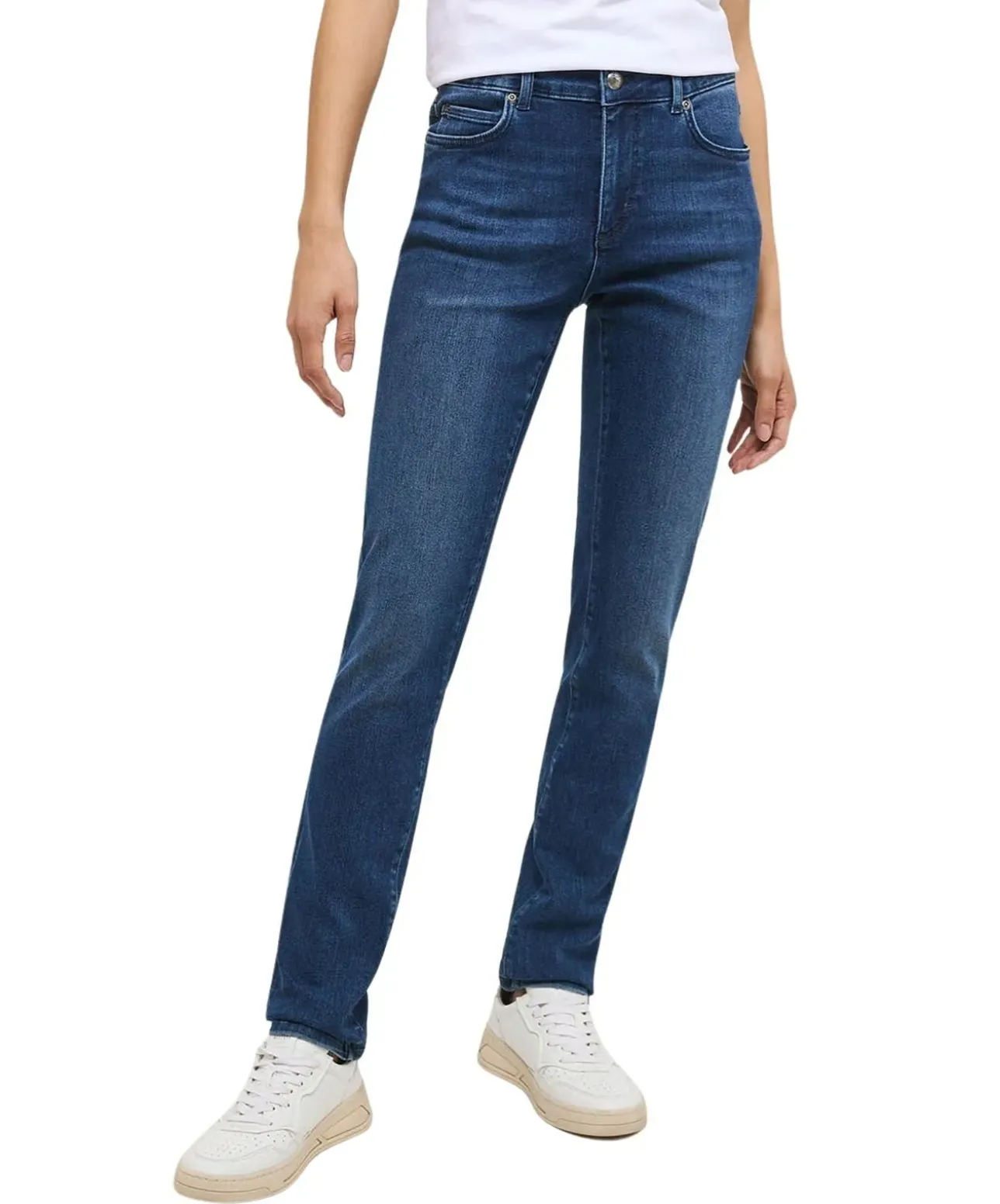 Mustang Crosby Relaxed Slim fit Jeans in Satinoptik
