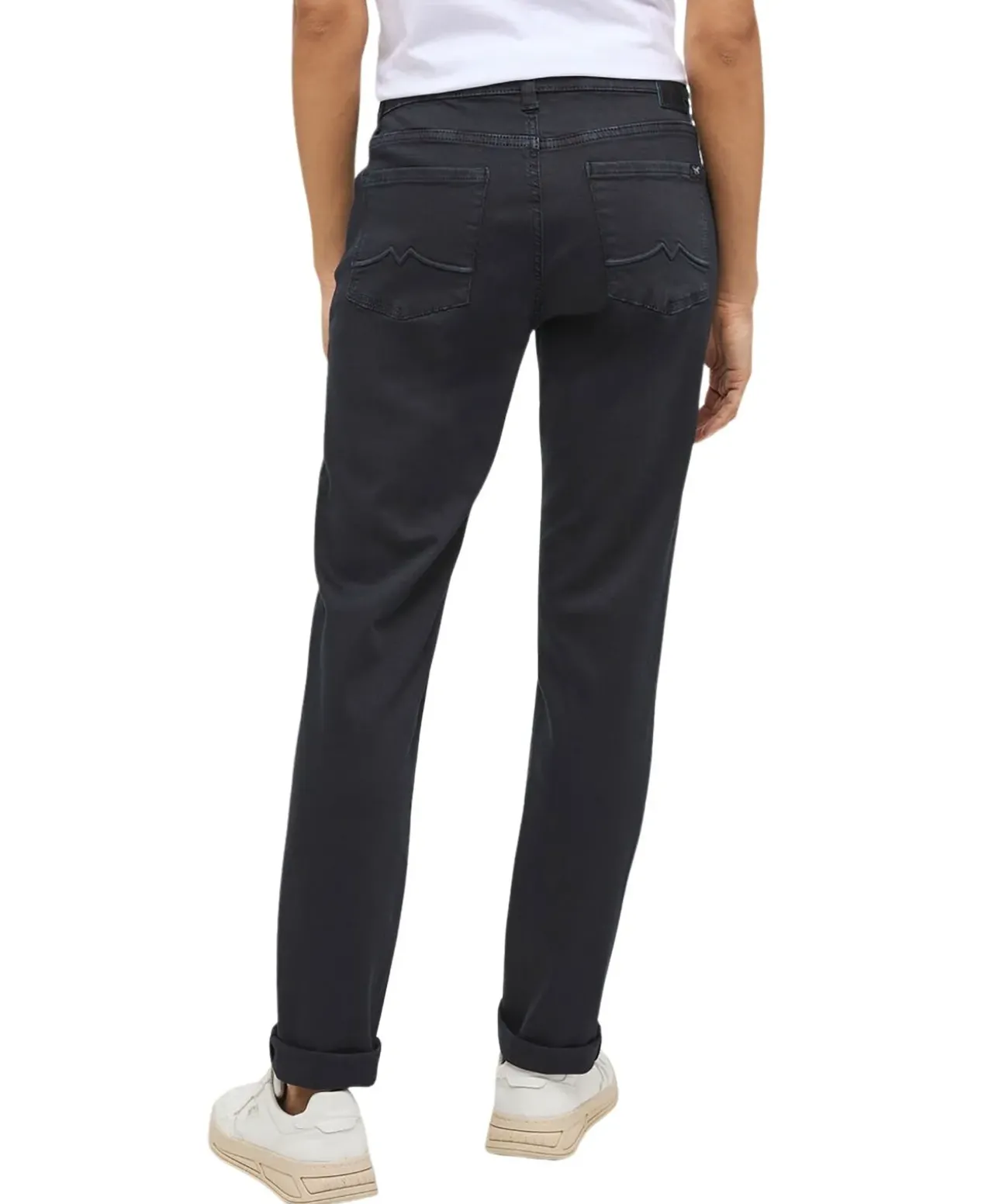 Mustang Crosby Relaxed Slim fit Jeans in Tiefschwarz