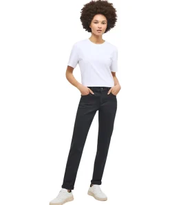 Mustang Crosby Relaxed Slim fit Jeans in Tiefschwarz