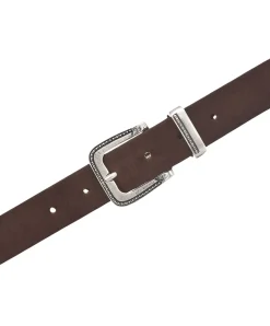 Mustang Echtleder-Gürtel mit 3cm breite in Braun