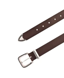 Mustang Echtleder-Gürtel mit 3cm breite in Braun
