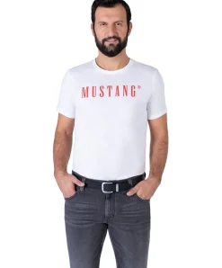 Mustang Gürtel aus Rindleder mit Pullup-Effekt in Schwarz
