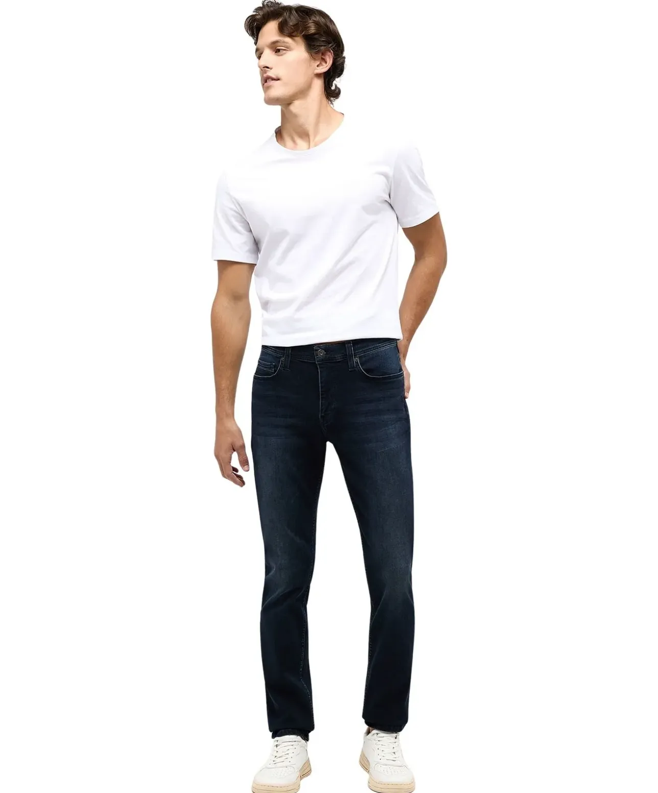 Mustang Herren Jeans Slim Fit Vegas in Stretch-Denim