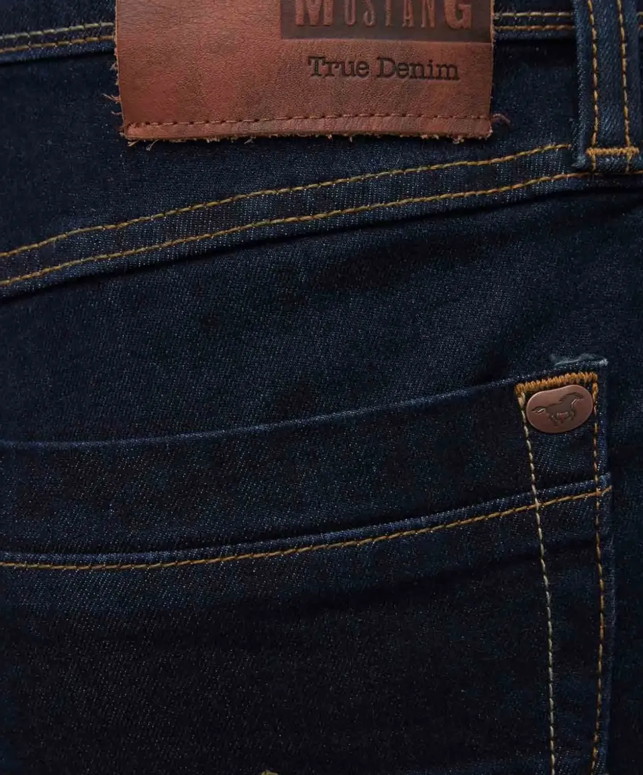 Mustang Herren Jeans Washington in Dunkelblau