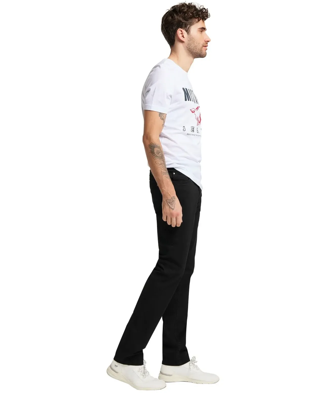 Mustang Jeans Slim Fit Washington in cleanem Black
