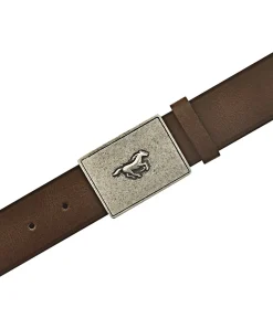 Mustang Koppelgürtel in braun aus Echtleder