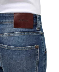 Mustang Michigan Straight Jeans in Light Scratched Used