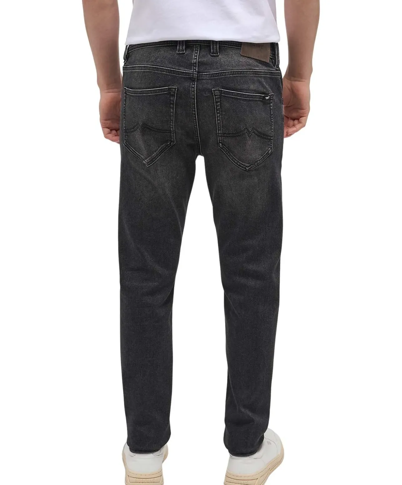 Mustang Oregon Slim K Jeans in dunklem Grauton